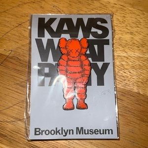 Kaws Brooklyn Museum What Party Pin Orange